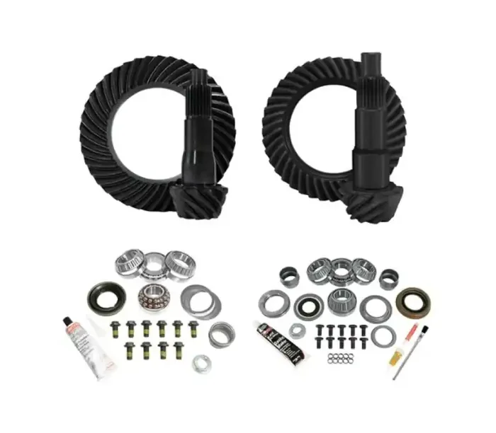 Yukon Gear & Axle Yukon Complete Gear and Kit Pakage for JL Jeep Non-Rubicon, D35 Rear & D30 Front, 4 88 Gear Ratio YGK074
