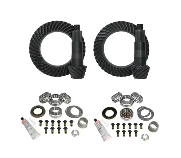 Yukon Gear & Axle Yukon Gear Gear & Kit Package for JL and JT Jeep Rubicon, D44 Rear & D44 Front – 4.11 Gear Ratio YGK066