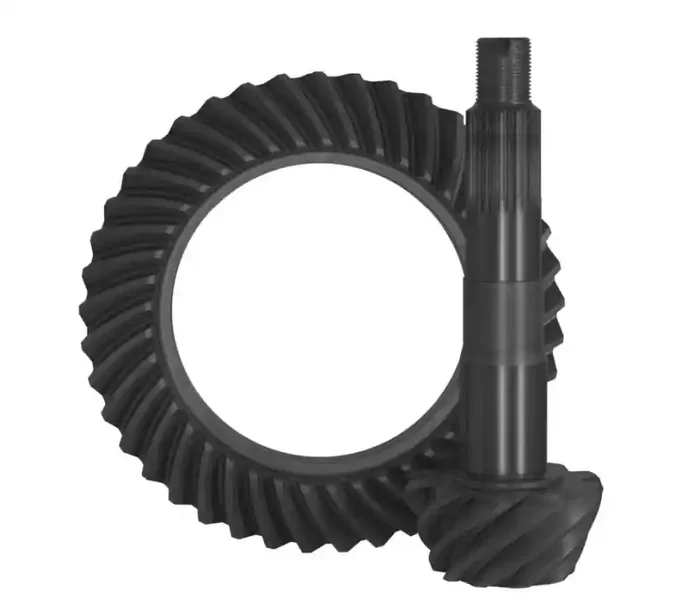 Yukon Gear & Axle Yukon Gear HP Ring&Pinion Gear Set For Toyota Land Cruiser 8in Reverse Rotation 4.11 Ratio 29 Spline YG TLCF-411RK