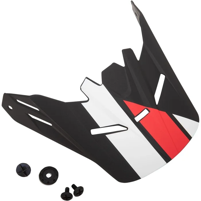 Z1R Rise Visor – Youth – Evac – Matte Black/Red/White [MPN: 0132-1398]