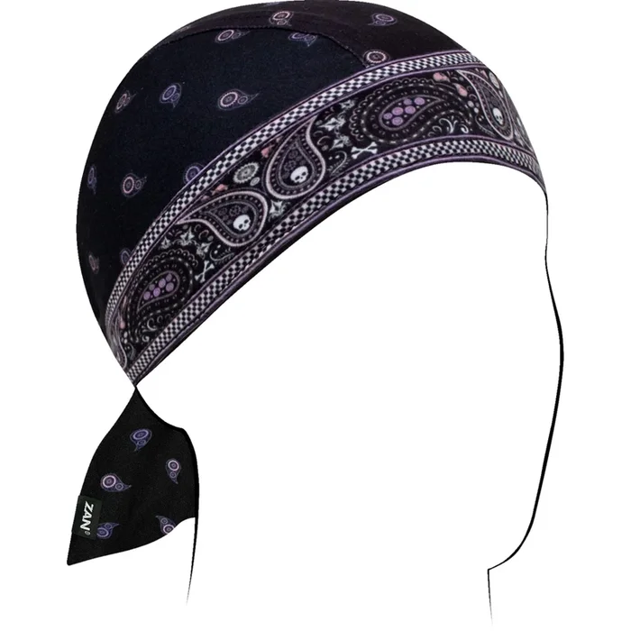ZAN HEADGEAR 2504-0560 ZL019 Flydanna® Sportflex® Headwrap Flydanna® Sportflex® – Paisley Classic – Pink/Purple
