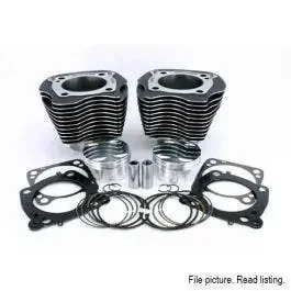 Zipper’s Big Bore Cyl Kit Flat Pistons 128 Harley Milwaukee Eight 17-Up