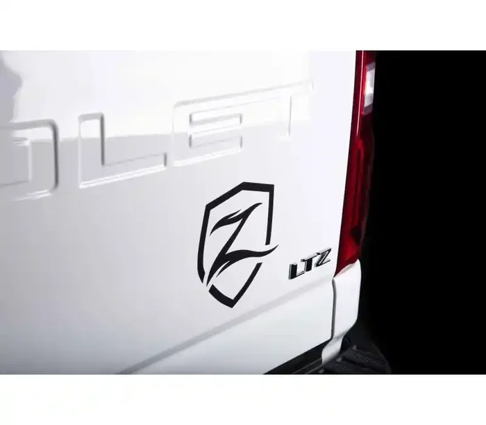 Zone Offroad Shield Decal – 7in Black ZONU9106